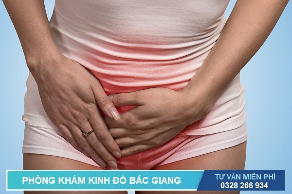 Đau bụng dưới là dấu hiệu của bệnh lậu ở nữ