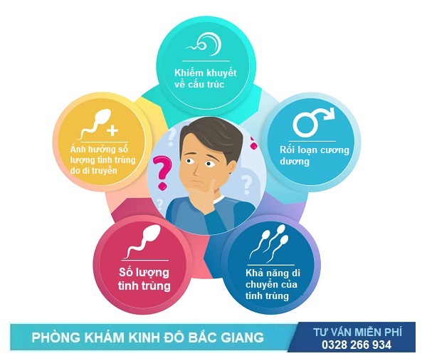 Nguyên nhân gây vô sinh nam là gì?